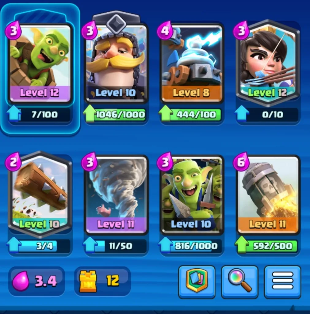 NEW TOXIC ROCKET CYCLE DECK in Clash Royale