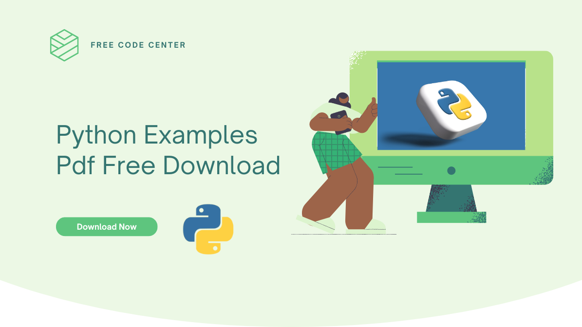 Python Examples Pdf Free Download