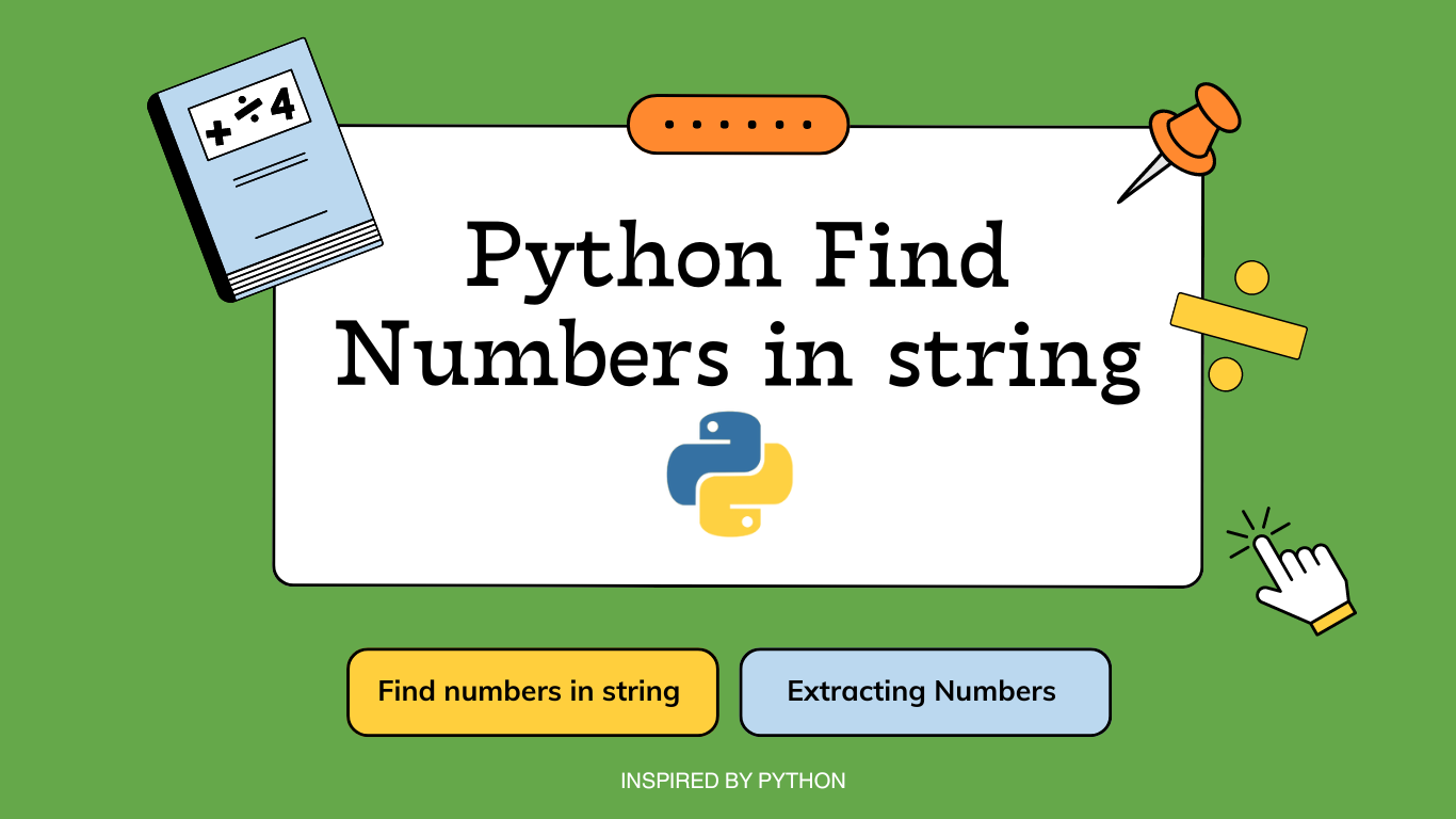 Python Find Numbers in string