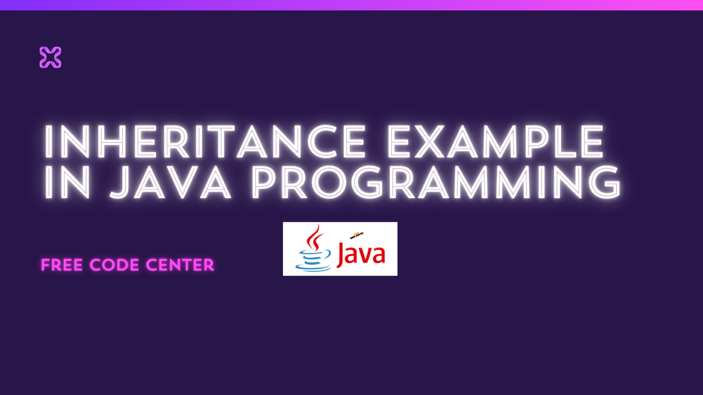 Inheritance Example in java programming